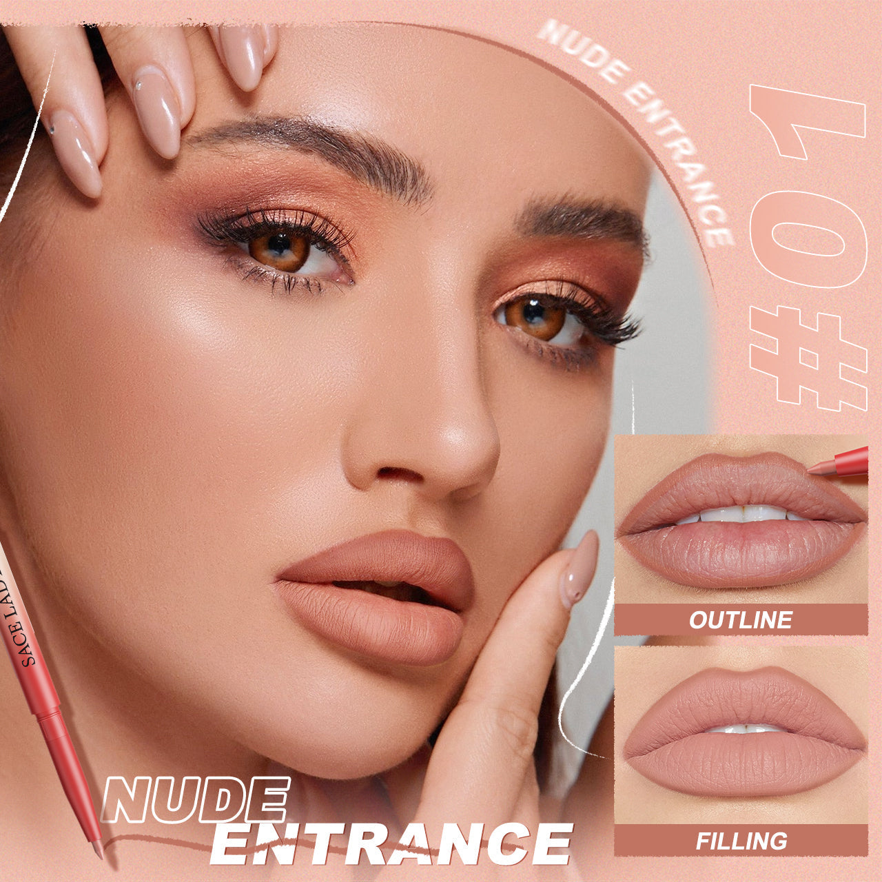 Velvet Matte Lip Liner – High Pigment Precision