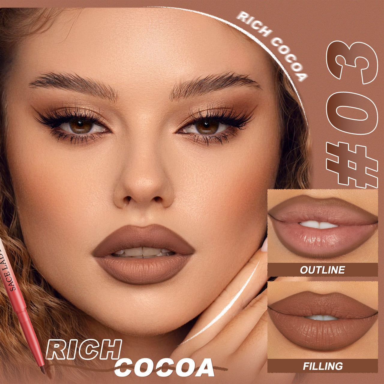 Velvet Matte Lip Liner – High Pigment Precision