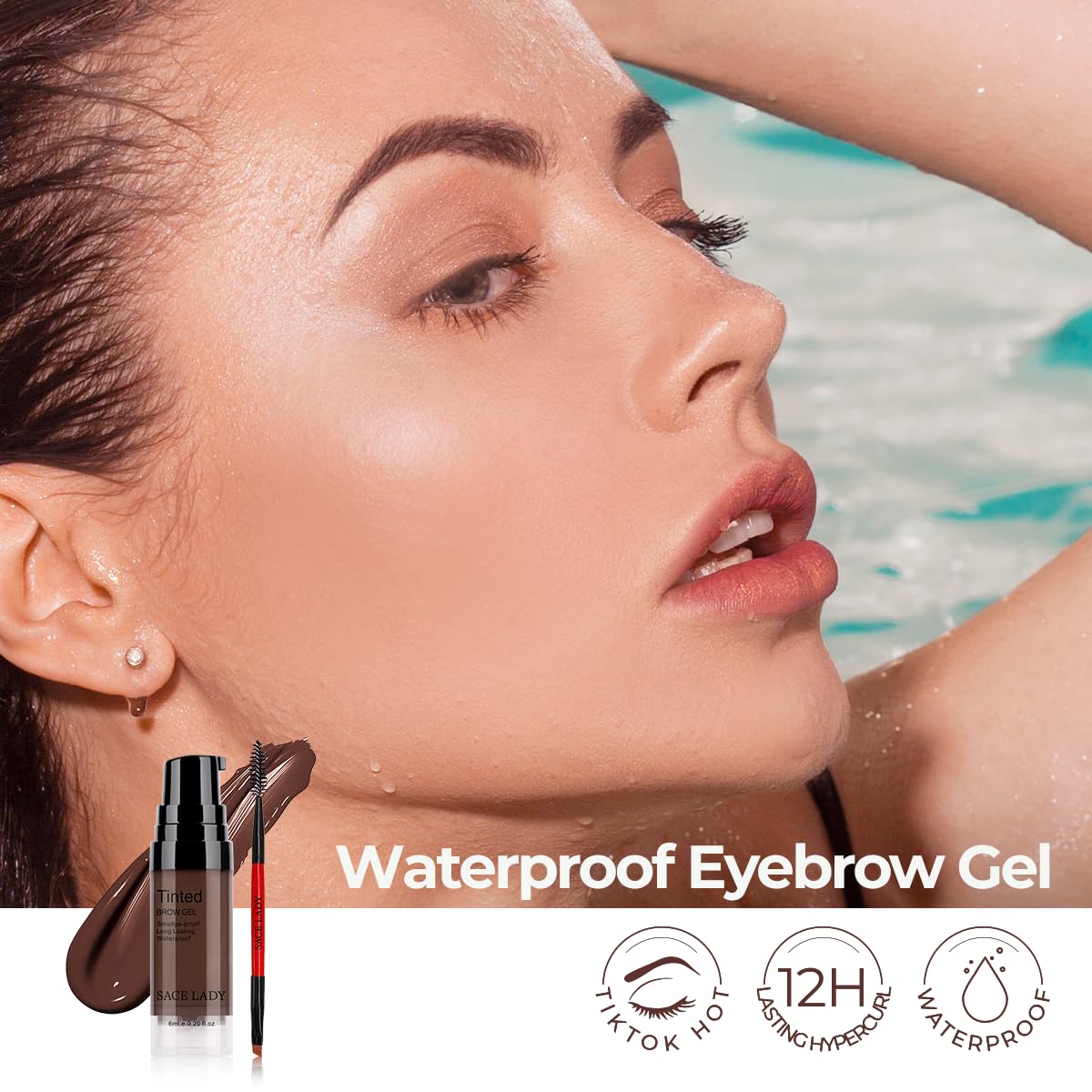 3D Brow Gel – Long-Lasting Waterproof Definition