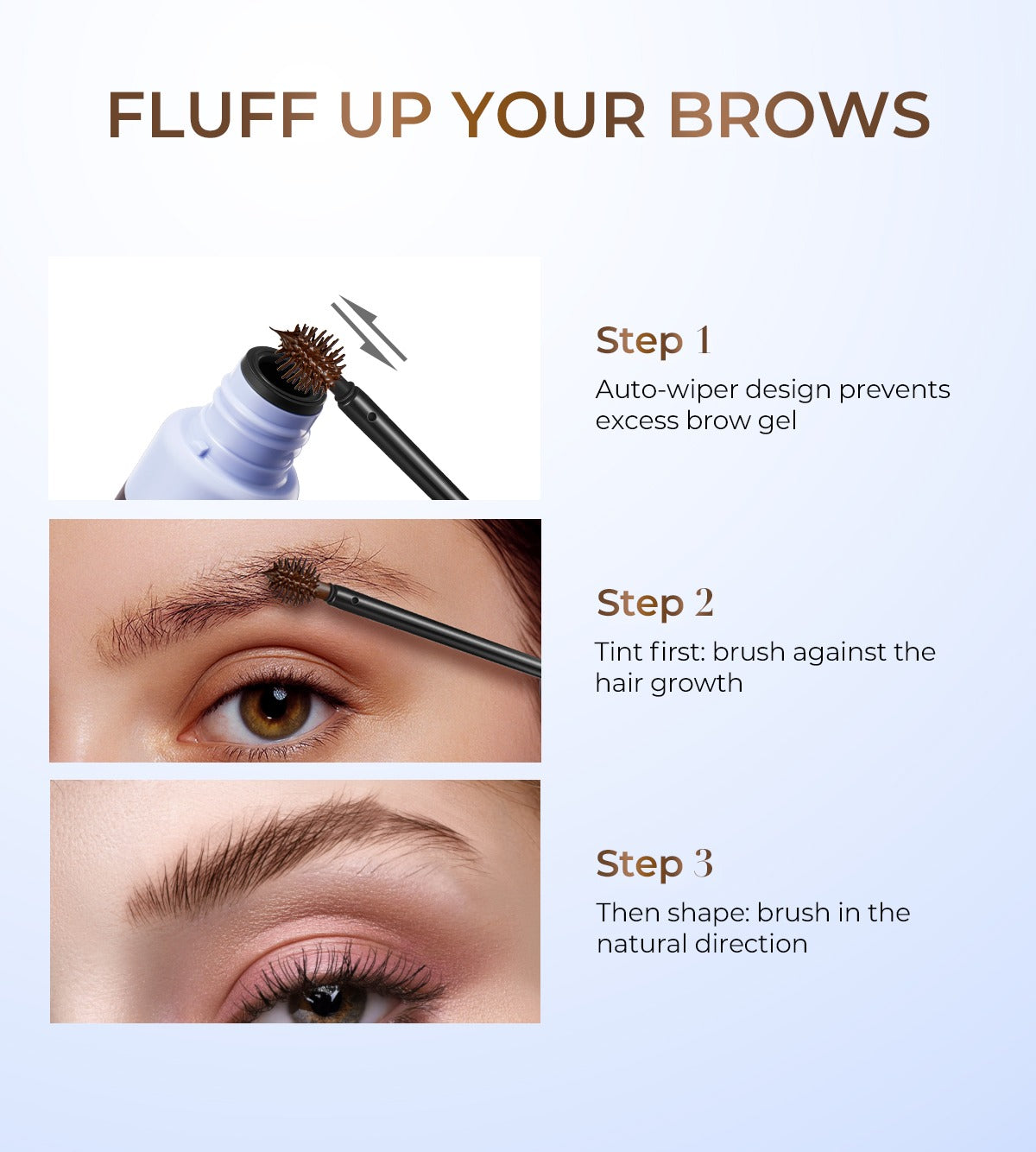 Fluffy Fix Waterproof Tinted Brow Gel