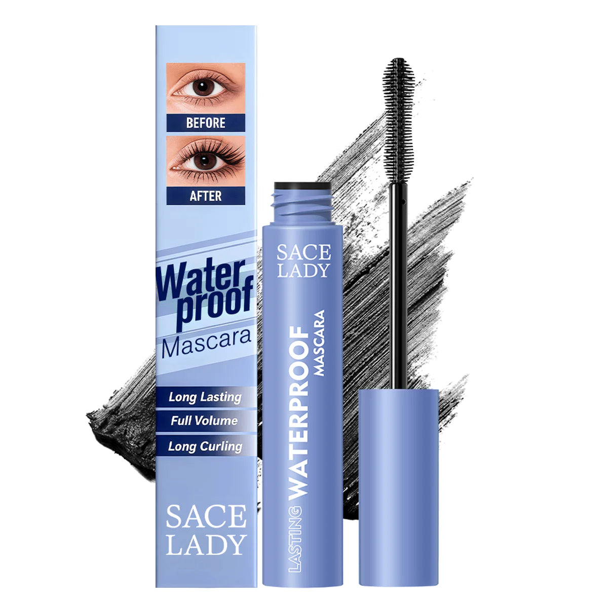24H Waterproof Lengthening & Volumizing Mascara