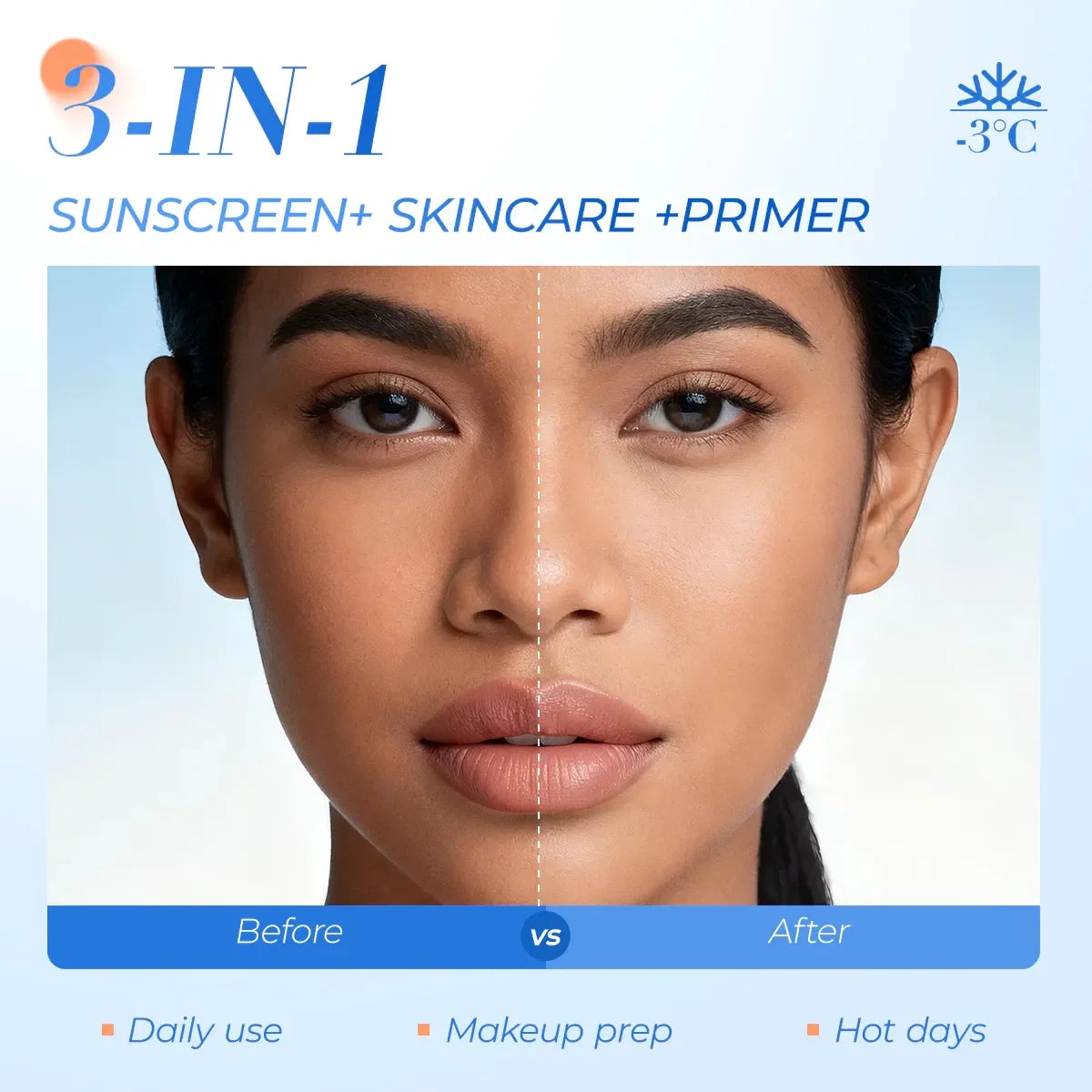 Instant Cooling Watery Serum Sunscreen SPF50 PA+++