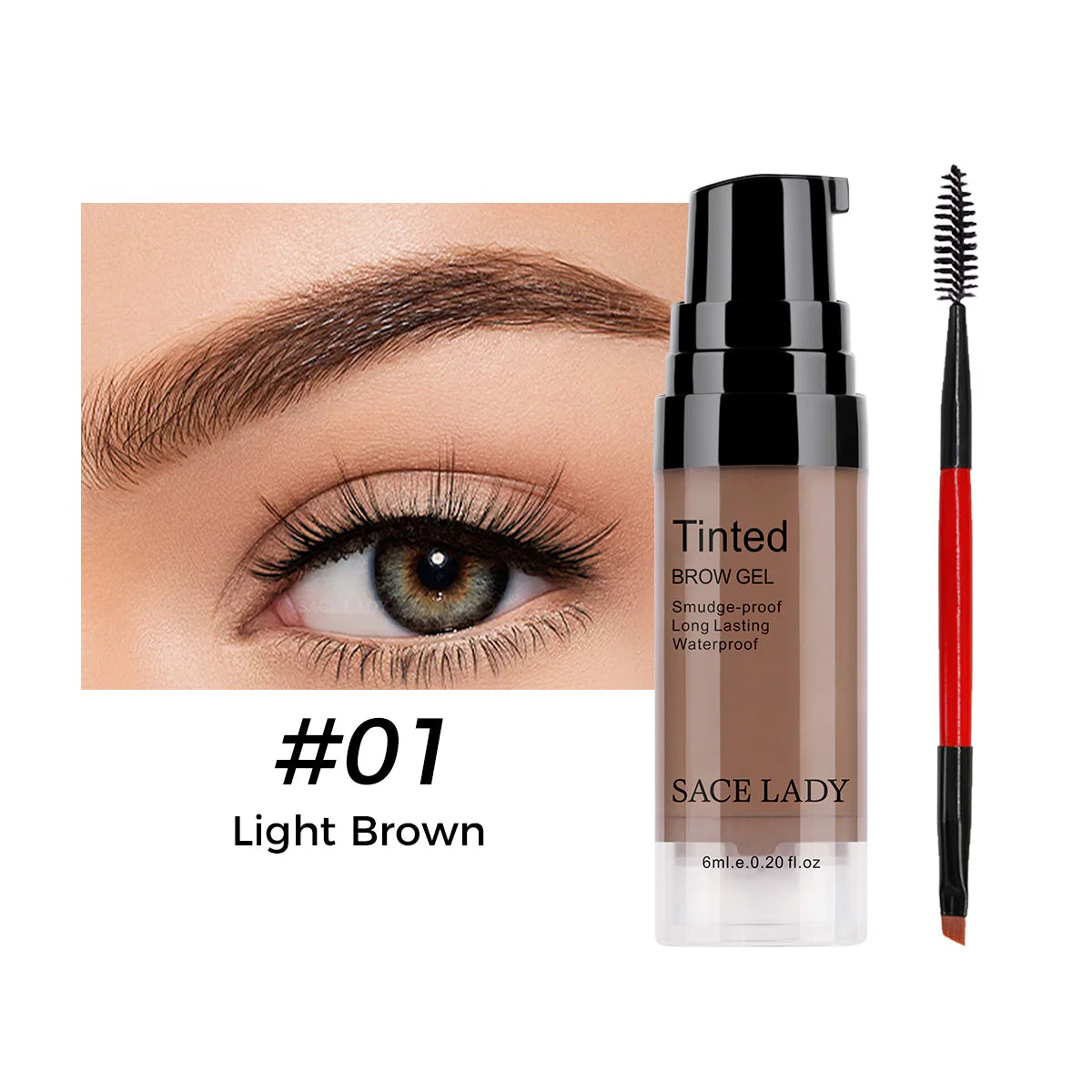 3D Brow Gel – Long-Lasting Waterproof Definition