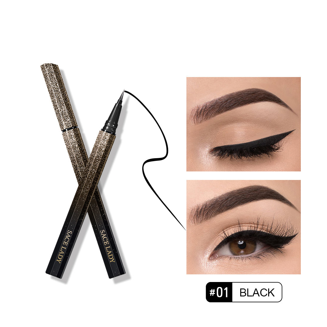 Inky Black Waterproof Matte Liquid Eyeliner