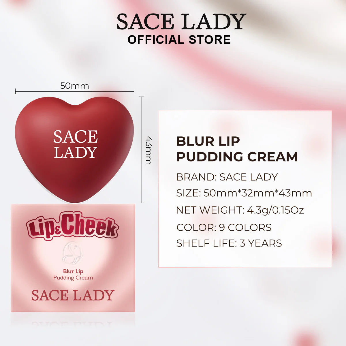 Lip Pudding Cream – Soft Blur Transfer-Proof Lip Color