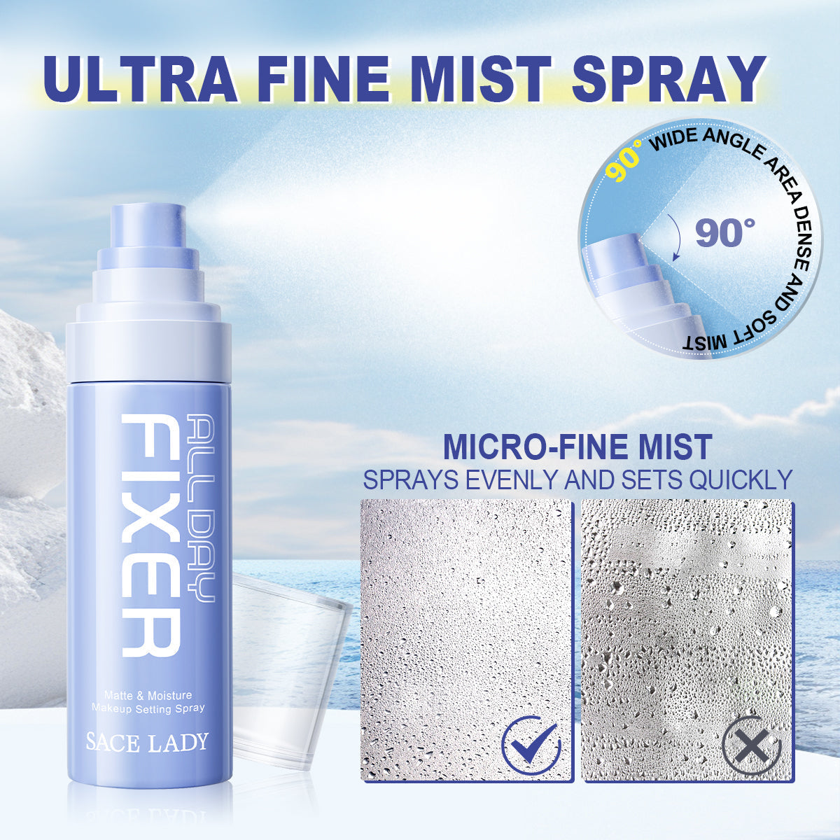 Setting Spray – Long Lasting Oil Control Matte Mist