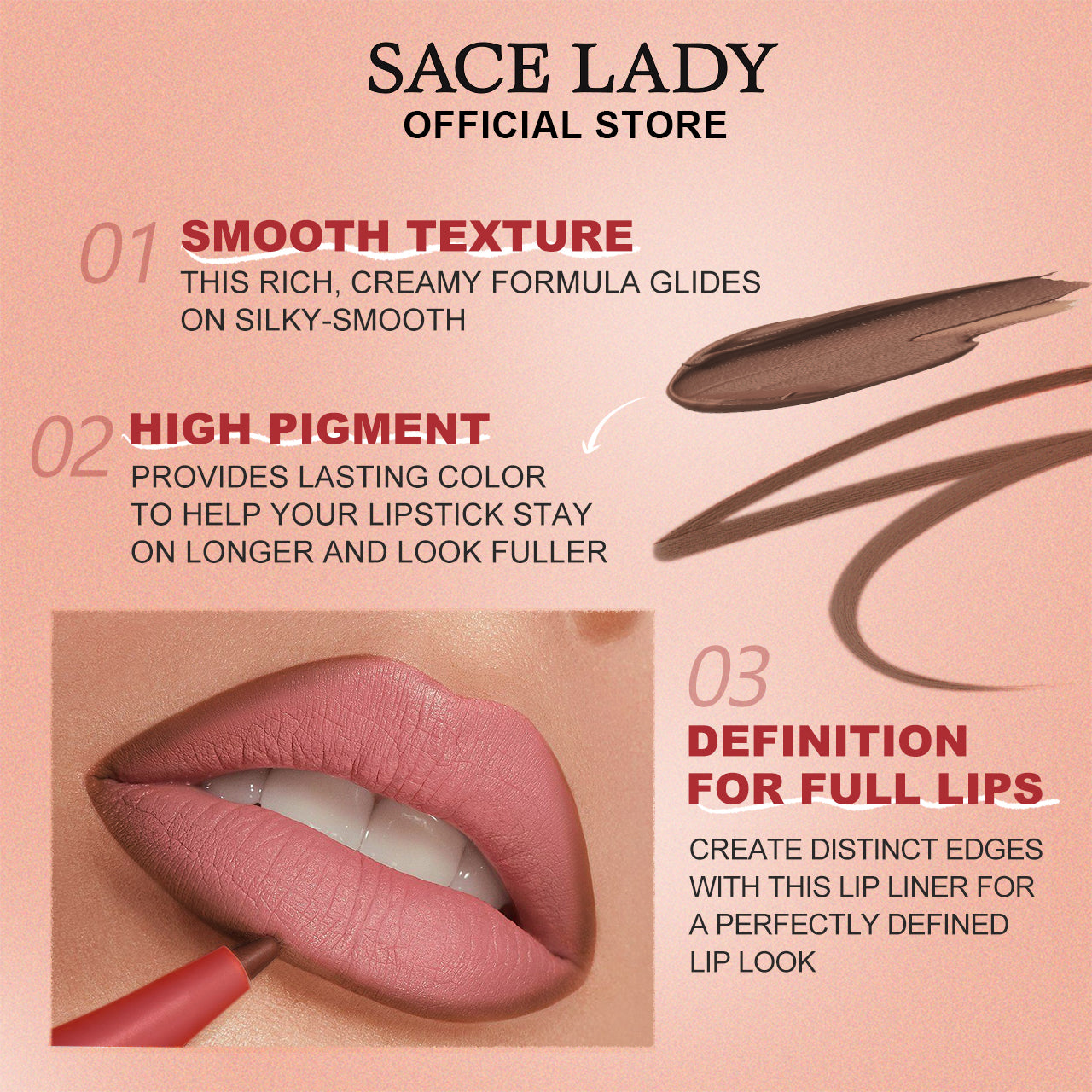 Velvet Matte Lip Liner – High Pigment Precision