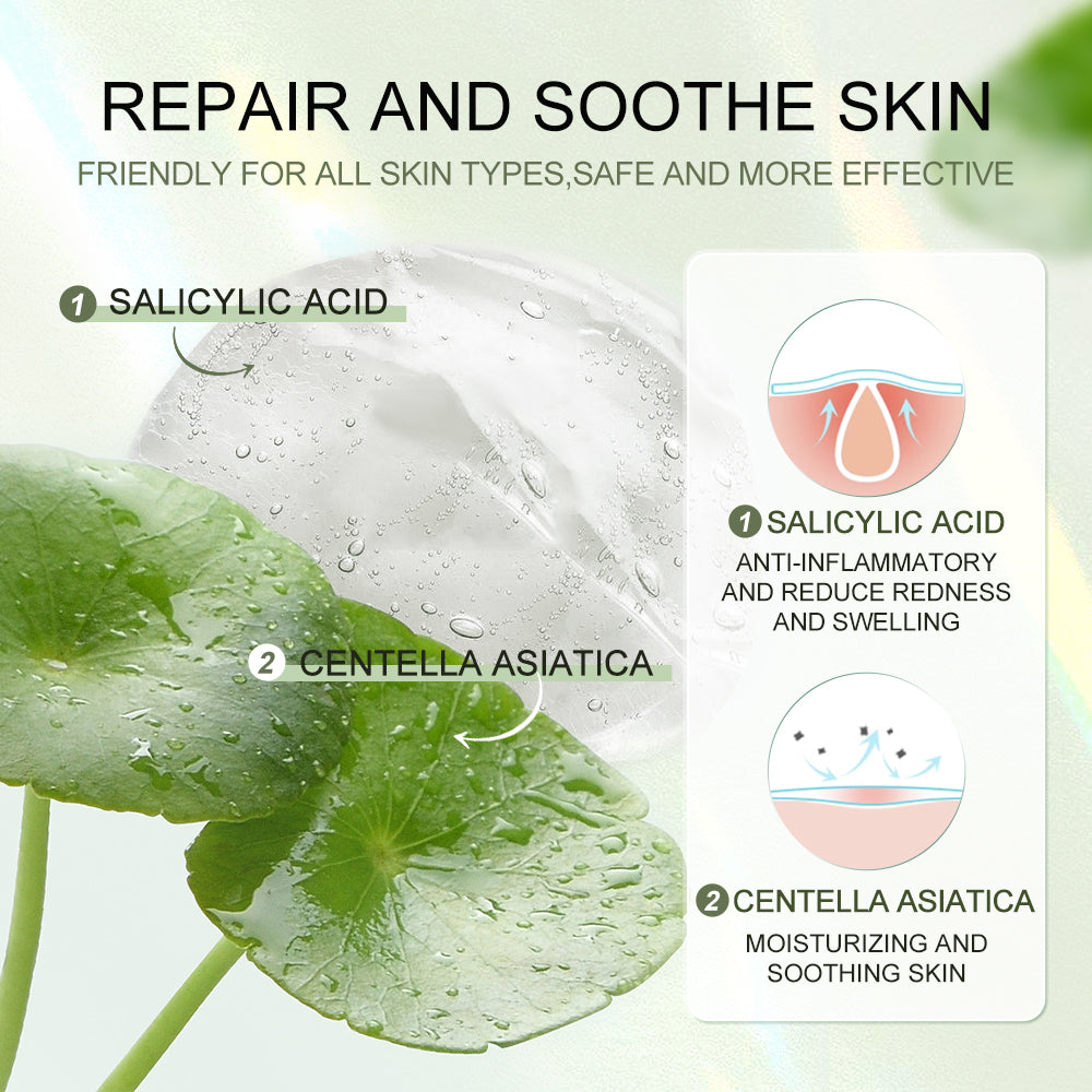 Waterproof Invisible Acne Patches – 36 Patches