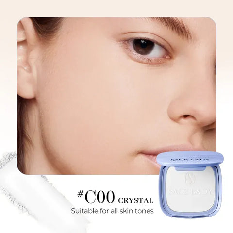 SACE LADY Pearl Face Powder SPF30 PA+++ – Oil Control, Waterproof & Flawless Matte Setting Powder