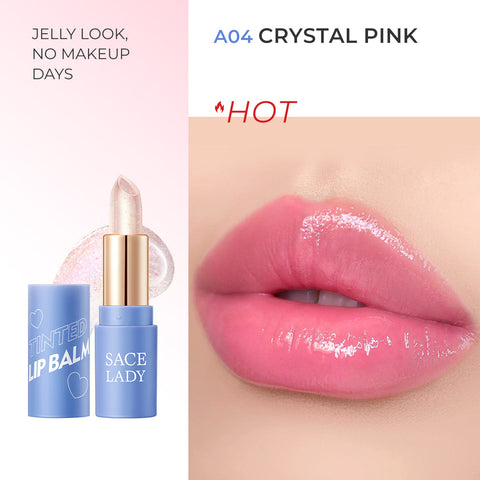 مرطب الشفاه السحري من SACE LADY Tinted Lip Therapy - لون شفاه يدوم طويلًا ومقاوم للماء، أحمر شفاه عالي الصبغة 
