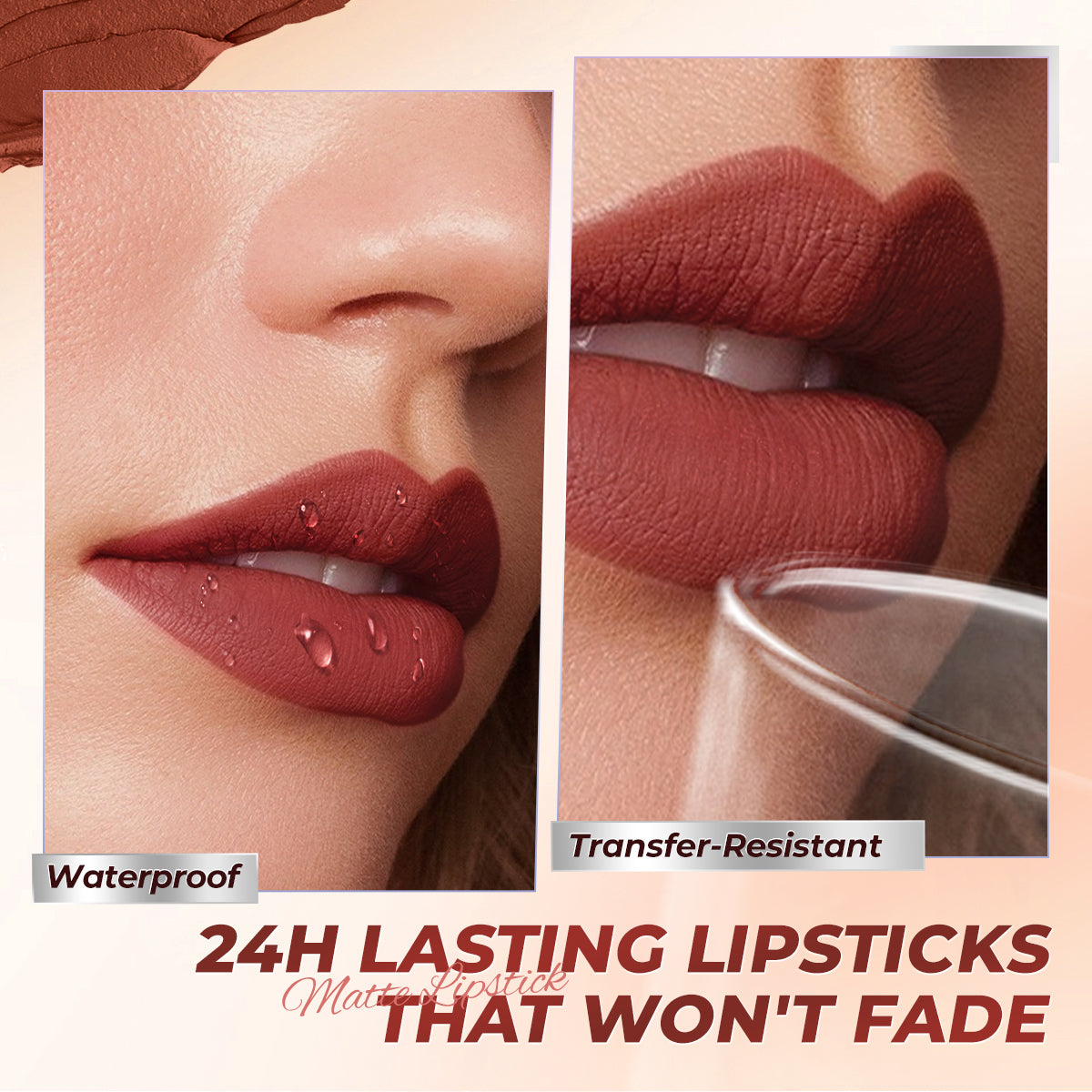 Velvet Matte Lipstick – Long-Wear Finish