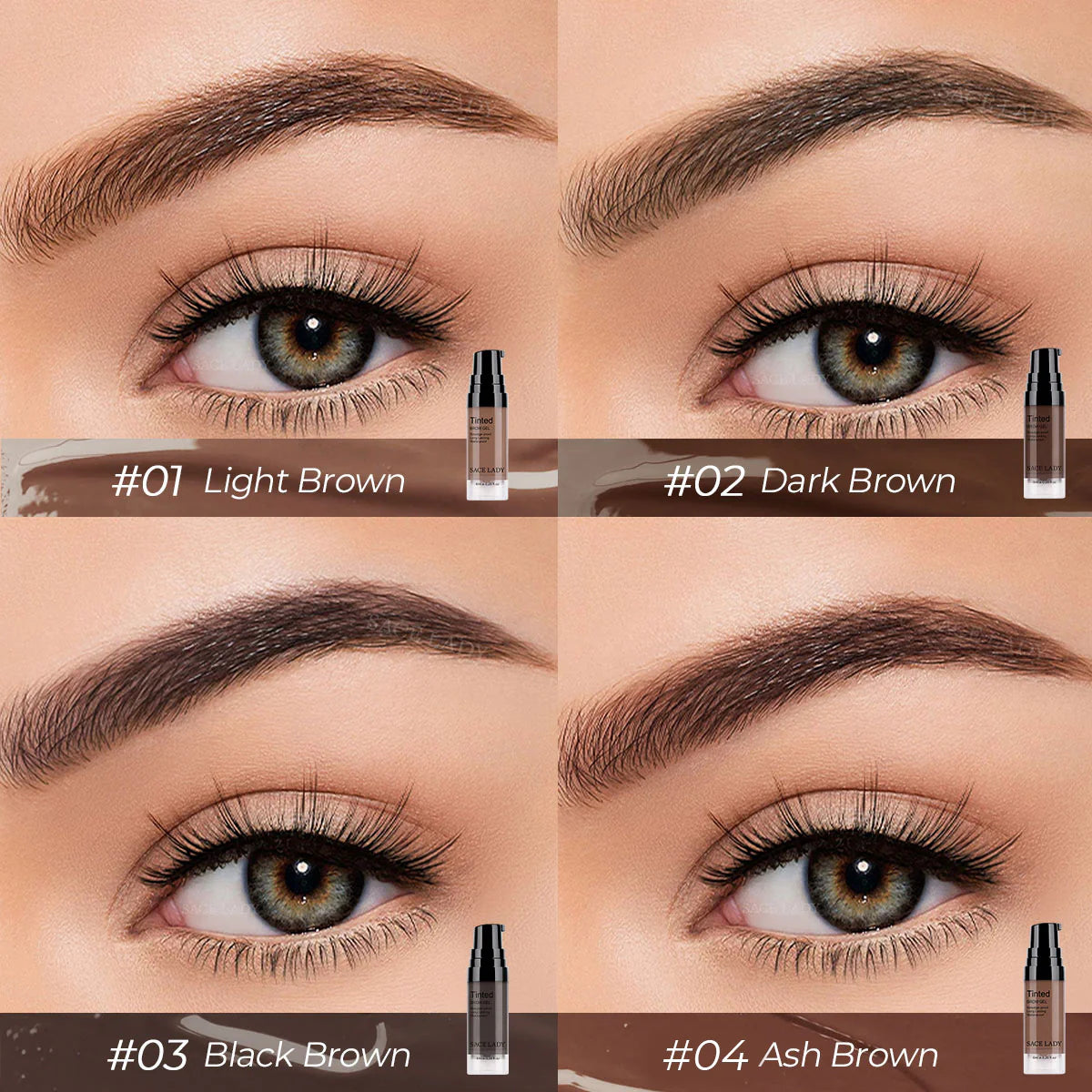 3D Brow Gel – Long-Lasting Waterproof Definition