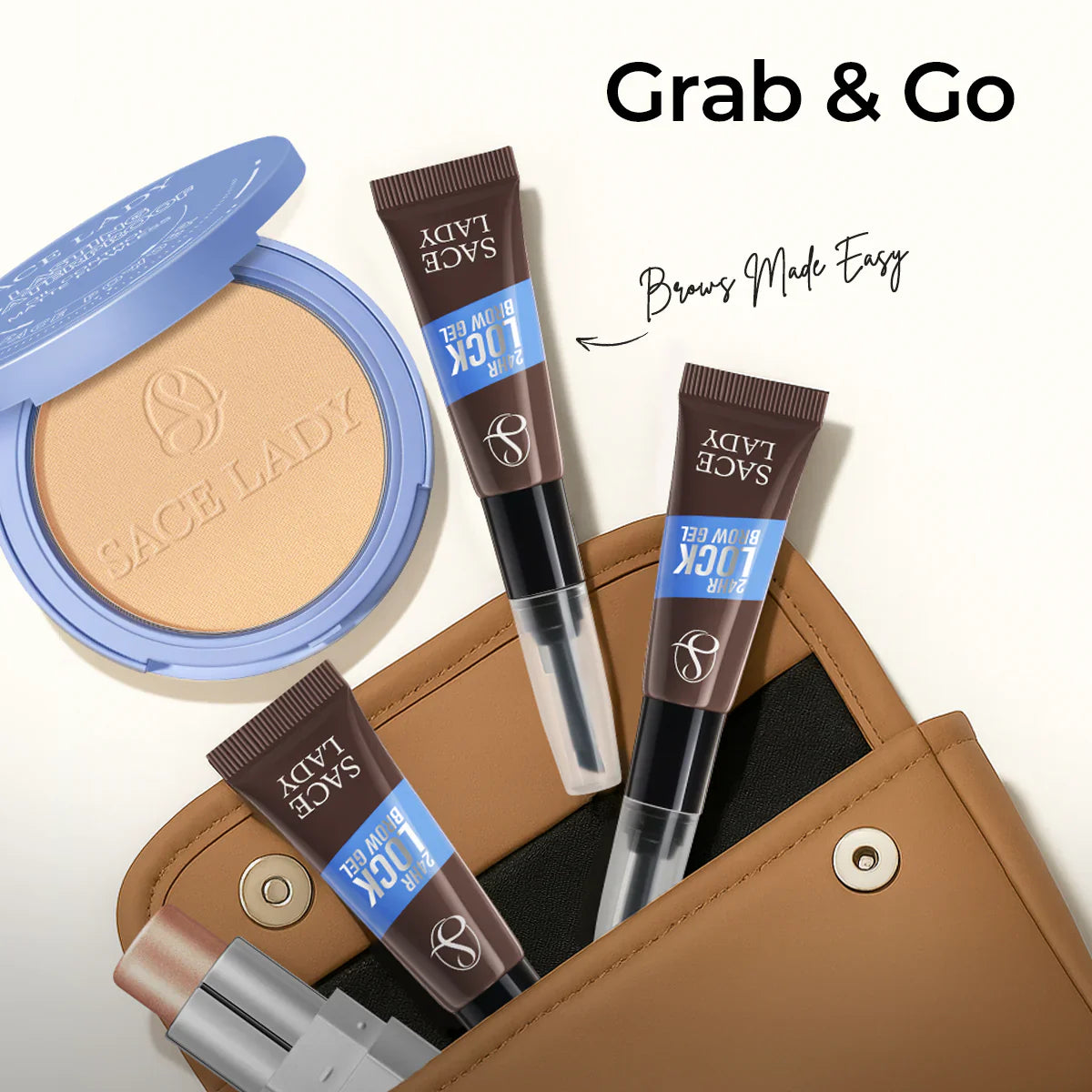24H Waterproof Lock & Define Eyebrow Gel