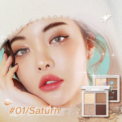 Sace Lady 3-In-1 Eyeshadow Palette & Glitter – High Pigment, Matte & Shimmer, Long-Lasting