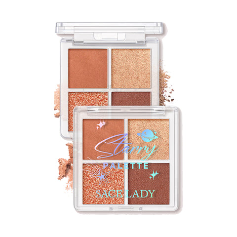 Sace Lady 3-In-1 Eyeshadow Palette & Glitter – High Pigment, Matte & Shimmer, Long-Lasting