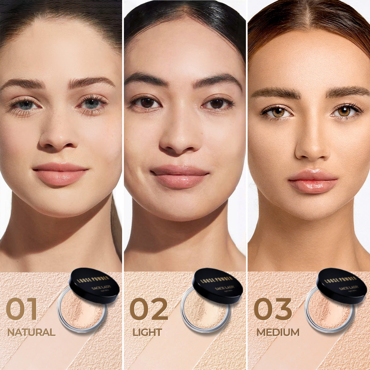 🌟 SACE LADY Oil-Control Loose Setting Powder – Shine-Free Perfection That Lasts All Day!