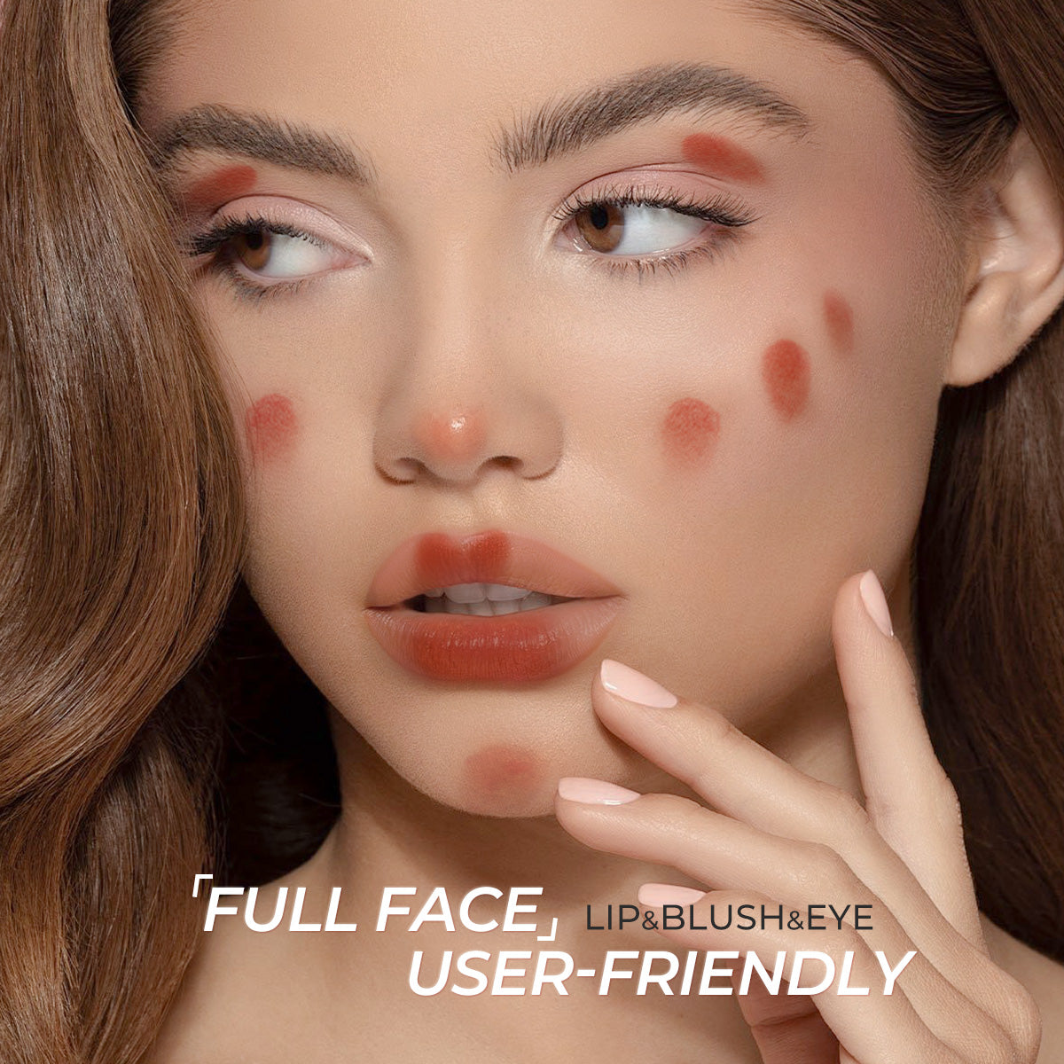 SACE LADY Matte Air Cushion Lip & Cheek Cream – Velvet, Long-Lasting, Non-Sticky, Waterproof