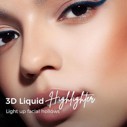 SACE LADY Highlighter Makeup – Blendable & Long-Lasting 3D Liquid Highlight for Face, Eyes & Lips