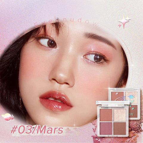 Sace Lady 3-In-1 Eyeshadow Palette & Glitter – High Pigment, Matte & Shimmer, Long-Lasting