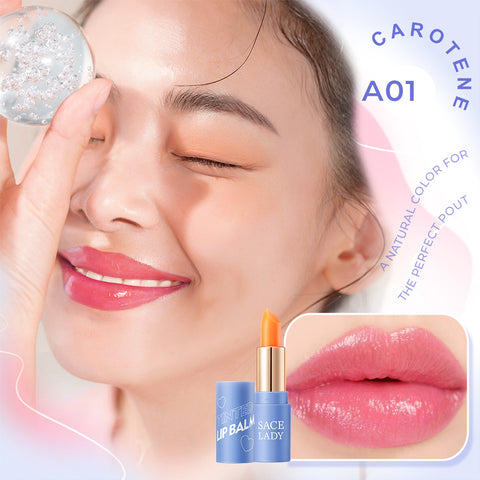 مرطب الشفاه السحري من SACE LADY Tinted Lip Therapy - لون شفاه يدوم طويلًا ومقاوم للماء، أحمر شفاه عالي الصبغة 