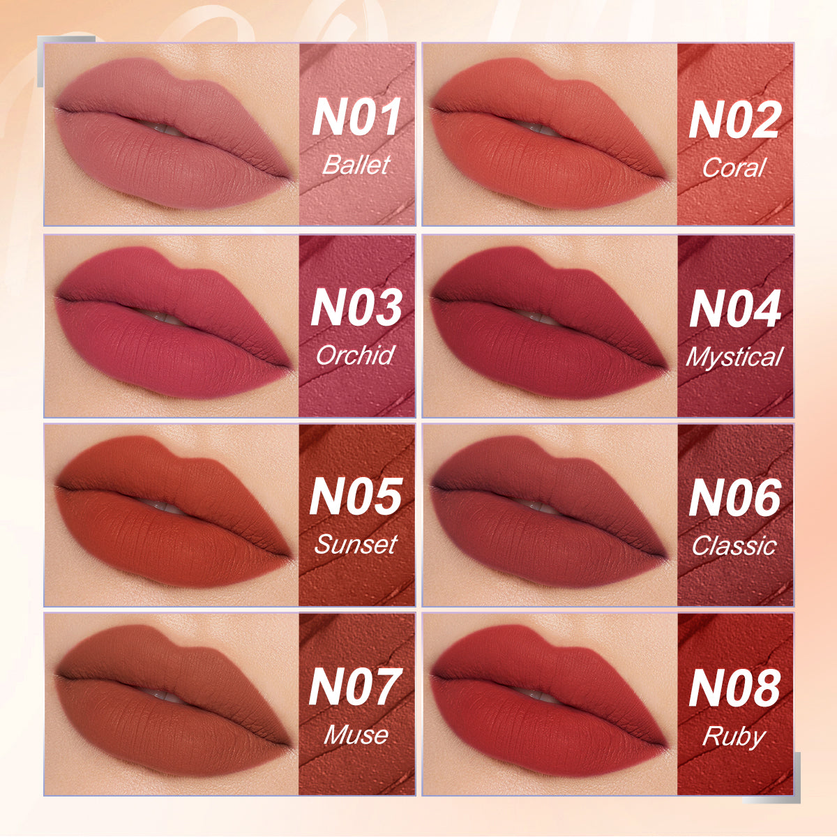 Velvet Matte Lipstick – Long-Wear Finish