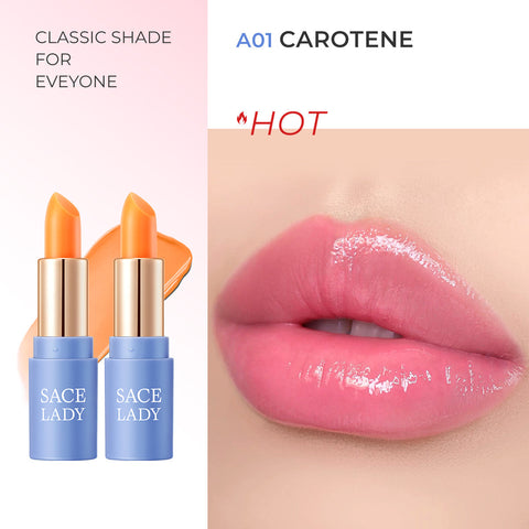 مرطب الشفاه السحري من SACE LADY Tinted Lip Therapy - لون شفاه يدوم طويلًا ومقاوم للماء، أحمر شفاه عالي الصبغة 
