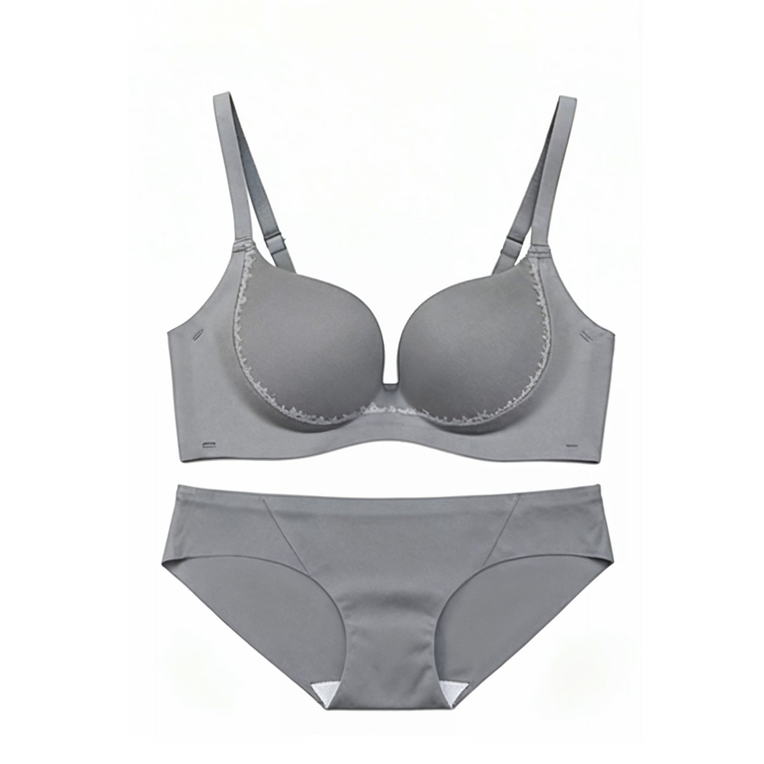 Seamless Push-Up Bra & Panty Set