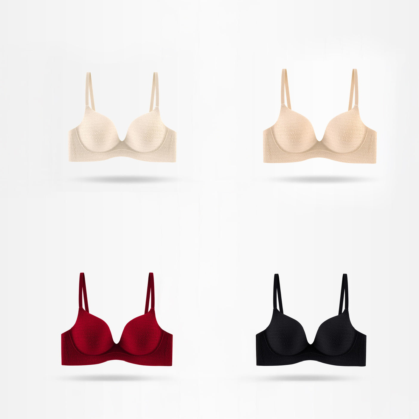 Puff Cup Push-Up Bra