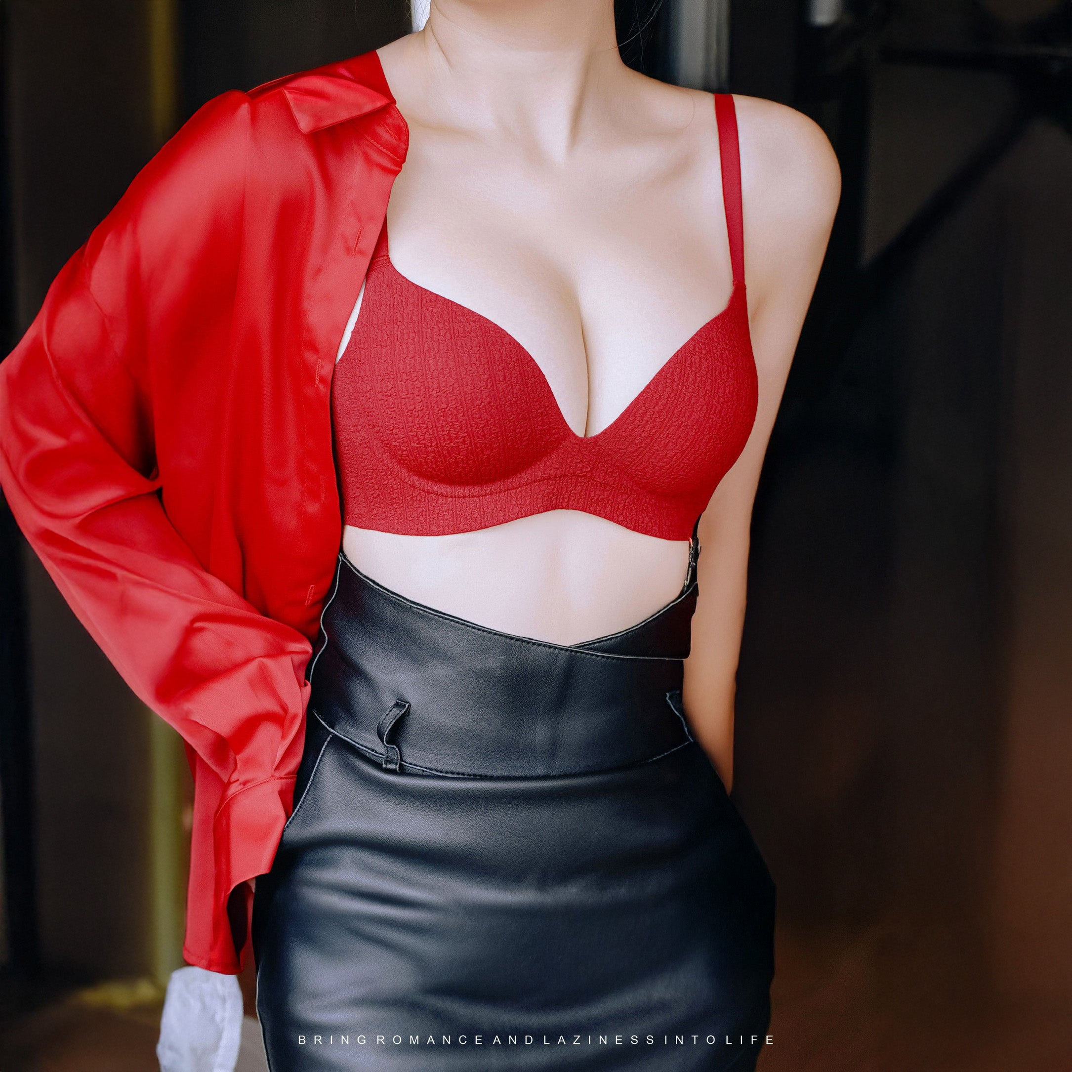 Puff Cup Push-Up Bra