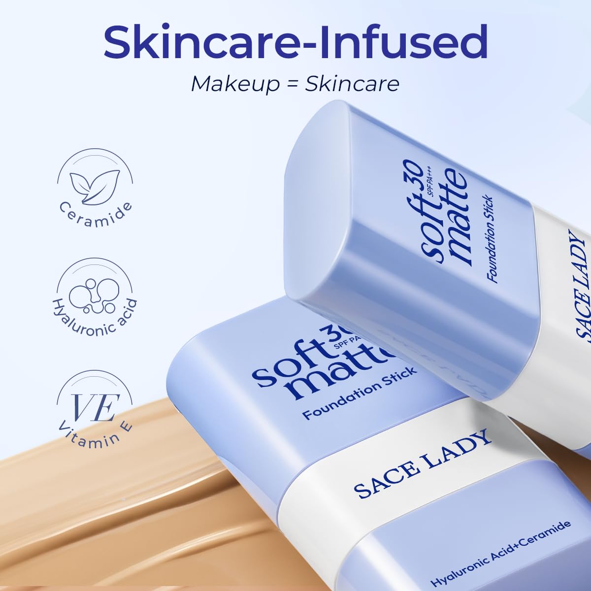 5-in-1 Soft Matte Foundation Stick SPF30