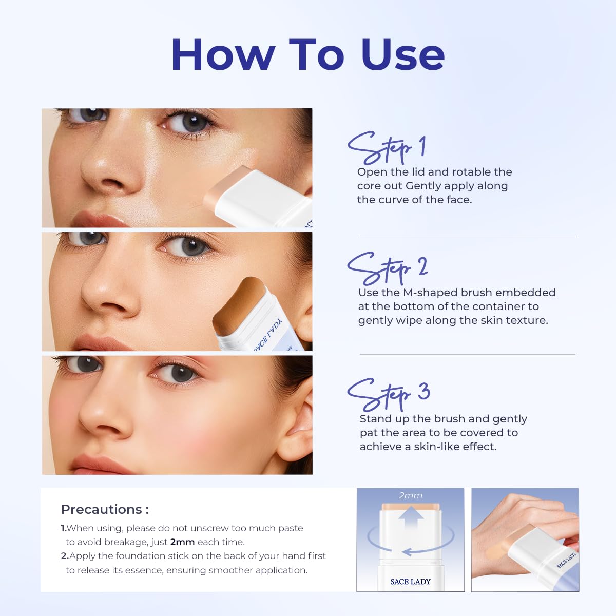 5-in-1 Soft Matte Foundation Stick SPF30