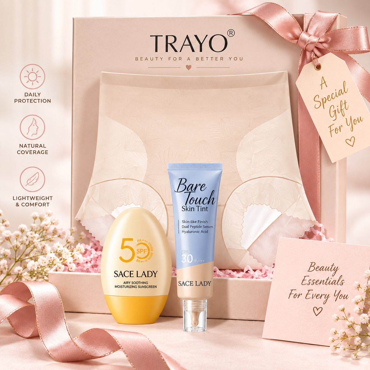 Glow From Within Bundle – Sculpting Panty, Skin Tint & SPF50 Sunscreen