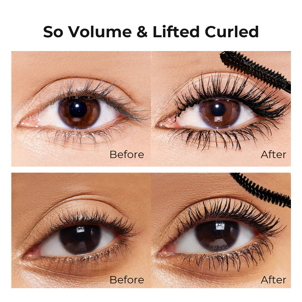 24H Waterproof Lengthening & Volumizing Mascara