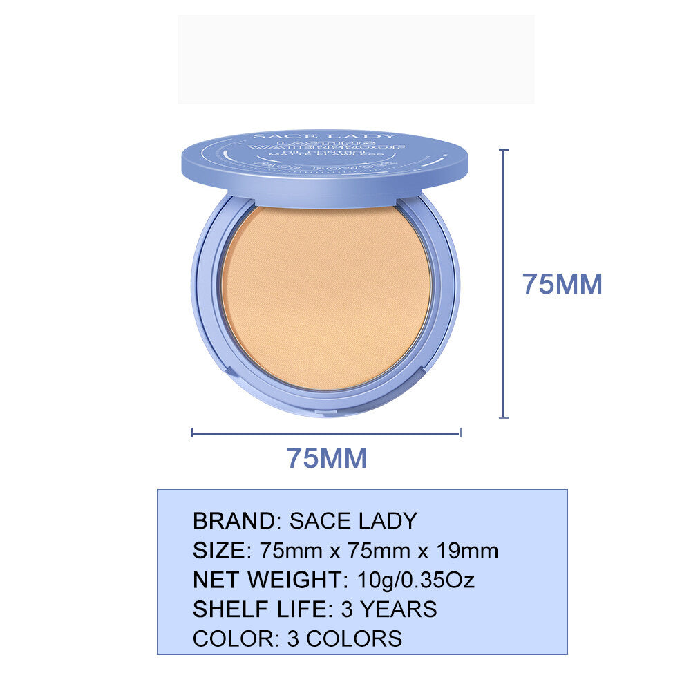 Soft Matte Oil-Control Pressed Face Powder