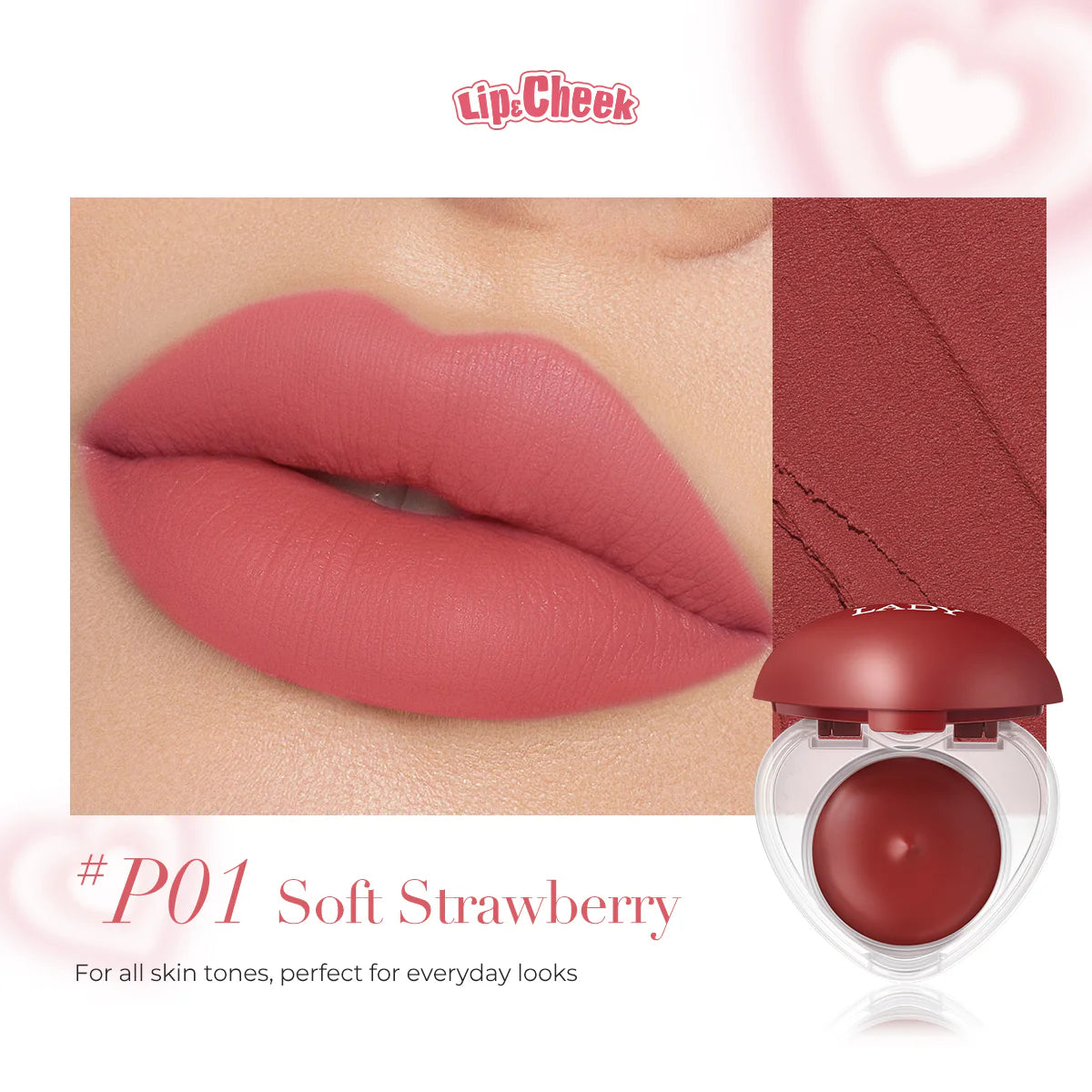 Lip Pudding Cream – Soft Blur Transfer-Proof Lip Color