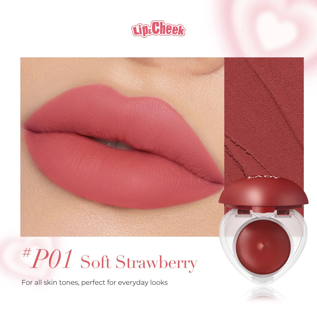 Lip Pudding Cream – Soft Blur Transfer-Proof Lip Color