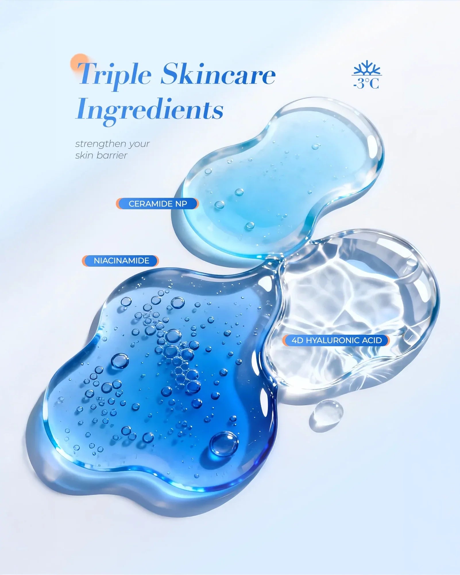 Instant Cooling Watery Serum Sunscreen SPF50 PA+++