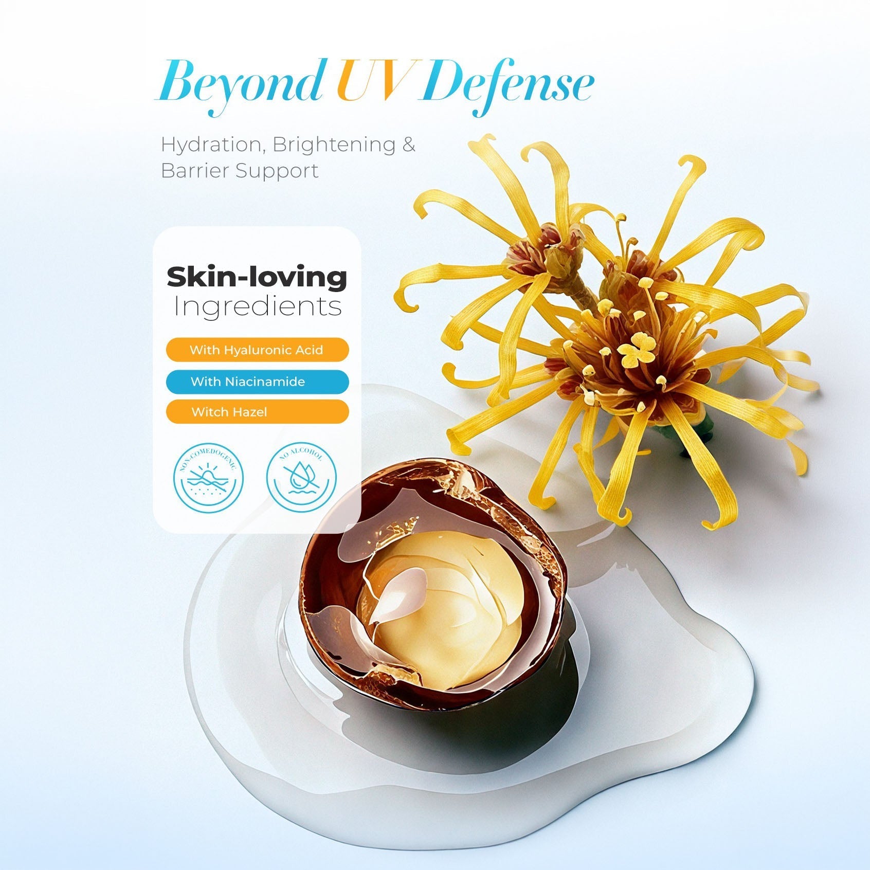 Instant Cooling Watery Serum Sunscreen SPF50 PA+++