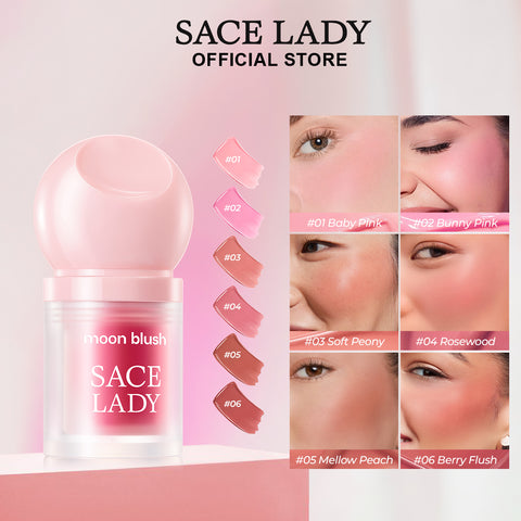 SACE LADY Water-Serum Liquid Blush – Natural Radiant Color for Every Mood