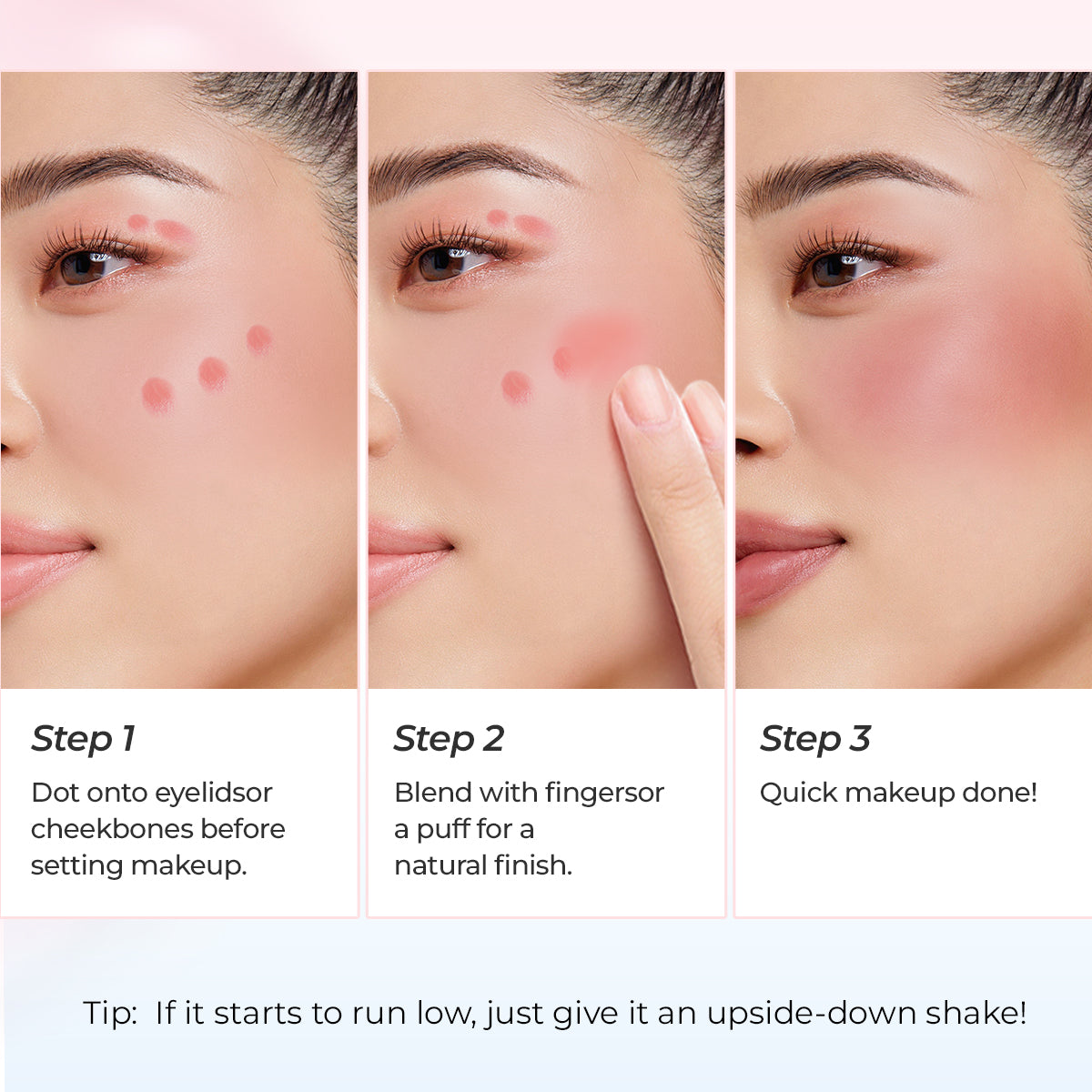 SACE LADY Water-Serum Liquid Blush – Natural Radiant Color for Every Mood