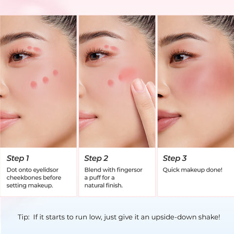 SACE LADY Water-Serum Liquid Blush – Natural Radiant Color for Every Mood