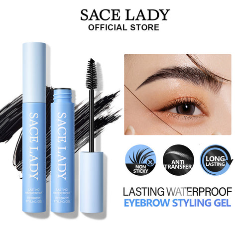 SACE LADY Waterproof Eyebrow Soap Set with Brush, Long Lasting Brow Styling and Shaping Soap