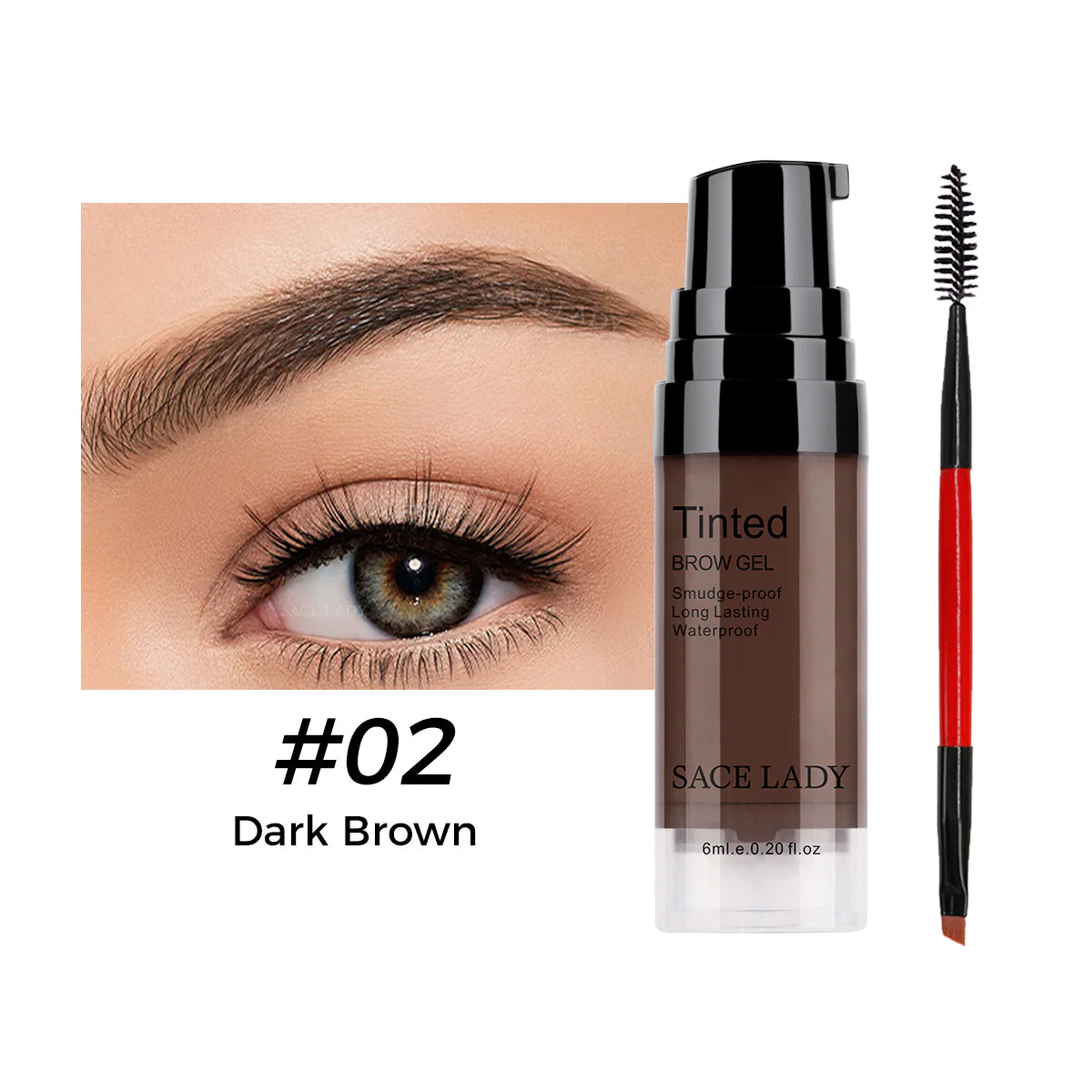 3D Brow Gel – Long-Lasting Waterproof Definition