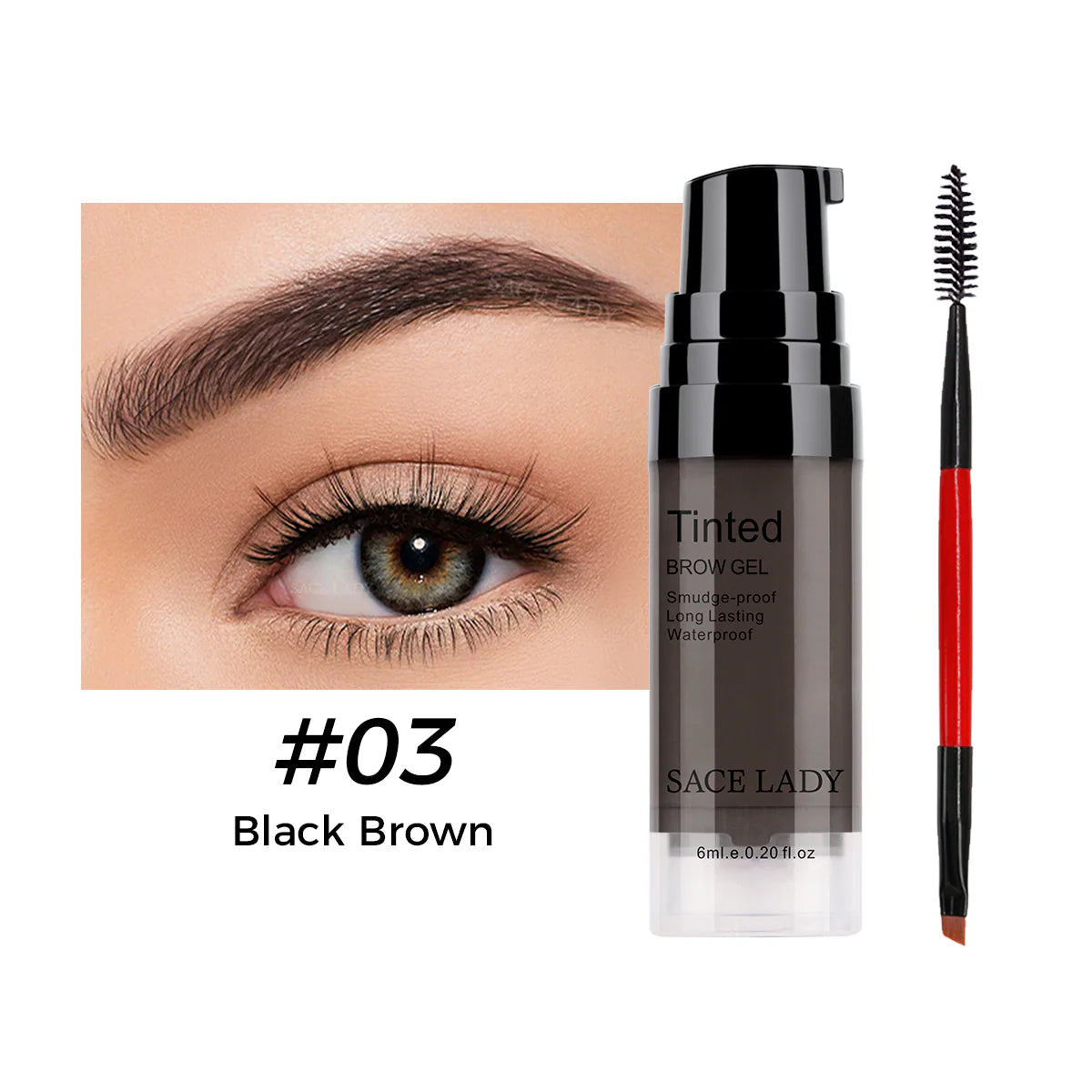 3D Brow Gel – Long-Lasting Waterproof Definition