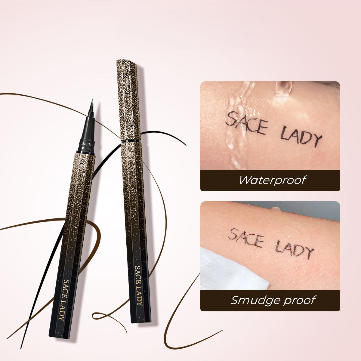 Inky Black Waterproof Matte Liquid Eyeliner