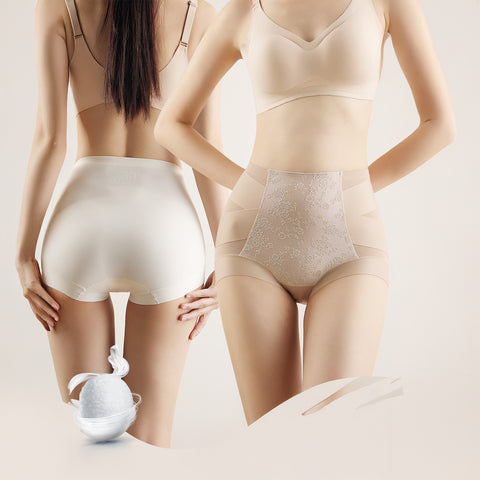 "Glow Relief" Panty: Seamless Waist Sculptor & Peach Booty Lift