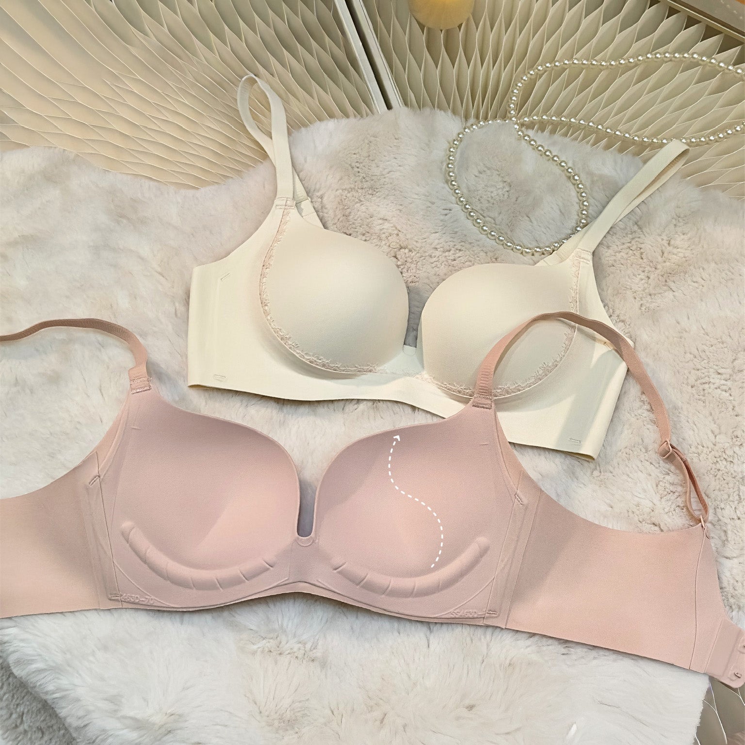 Seamless Push-Up Bra & Panty Set