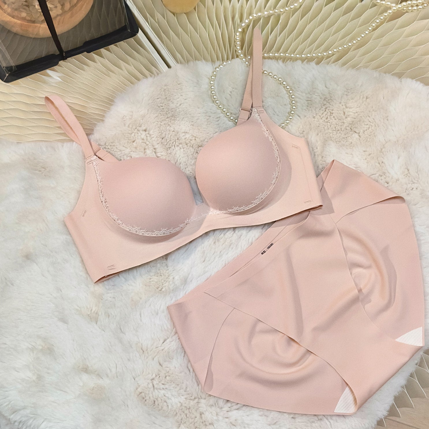 Seamless Push-Up Bra & Panty Set