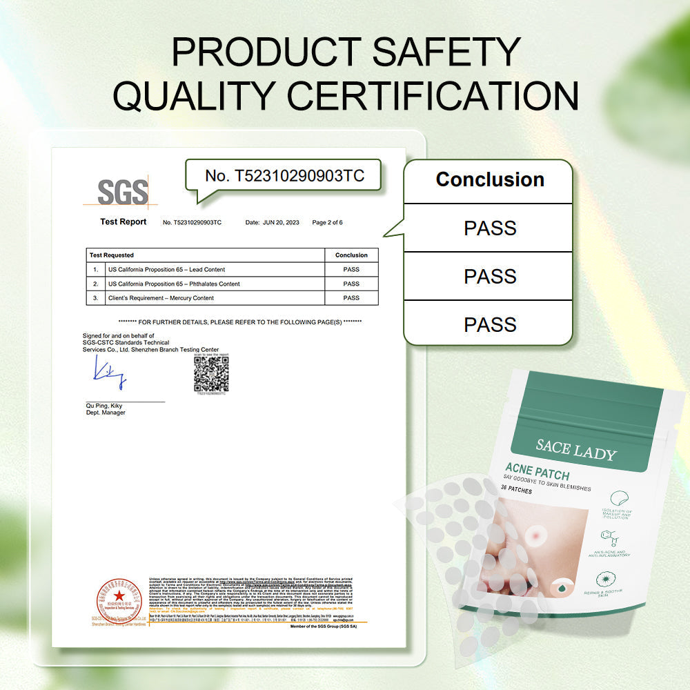 Waterproof Invisible Acne Patches – 36 Patches