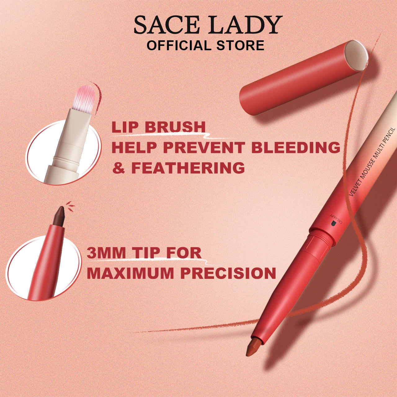 Velvet Matte Lip Liner – High Pigment Precision
